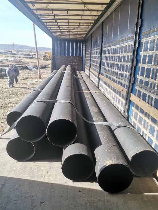 Teava metalica subtraversari protectie irigatii sprijinirii