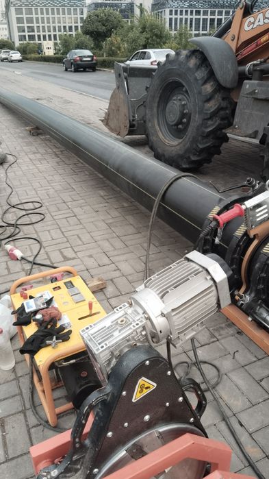 Сварка ПНД труб от 63 мм до 400 мм