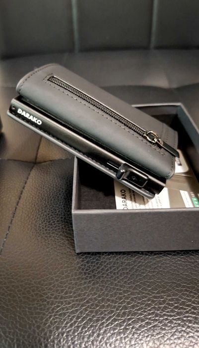 Супер Цена!!! Луксозен мъжки портфейл Darako с RFID/NFC защита