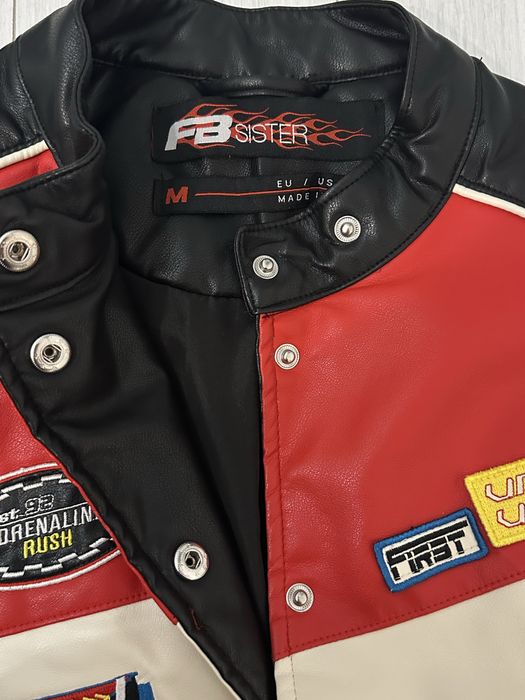 Кожено яке размер М