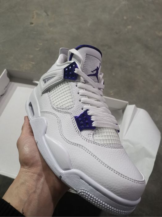Air Jordan 4 Retro Metallic Purple