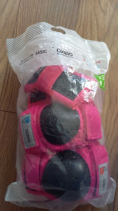 Детски ролери номер 30-32 розови Oxelo play 3