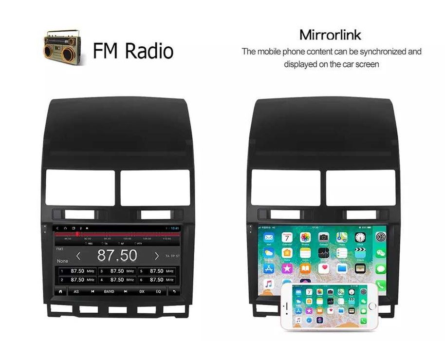 Мултимедия Двоен дин за VW TOUAREG 2 DIN навигация Android Touareg VW