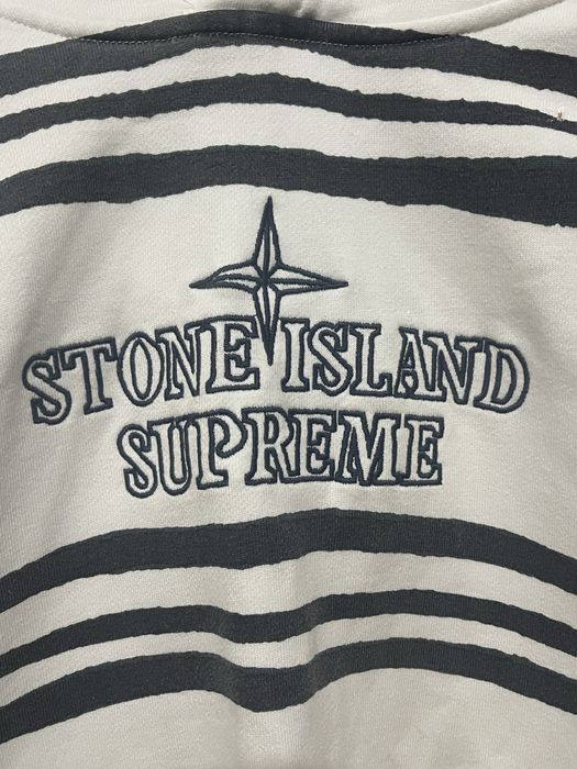 Stone island x Supreme hoodie