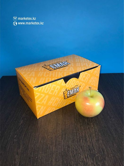 Коробка для курицы с логотипом