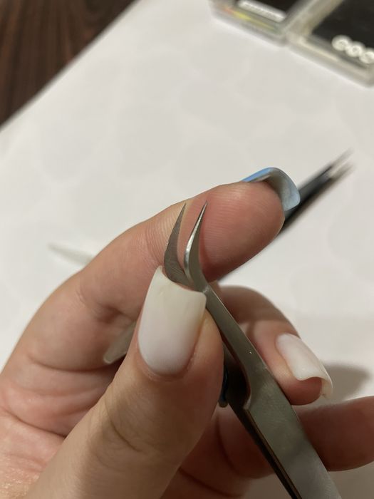 Пинцеты для наращивания ресниц