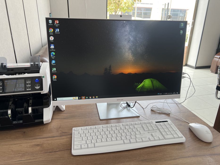 Моноблок Ziffler core i5, 8GB, 128gb ssd