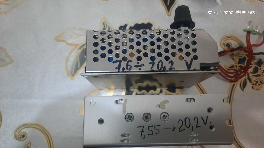 Блоки питания импульсные DC, 24, 12, 5v.