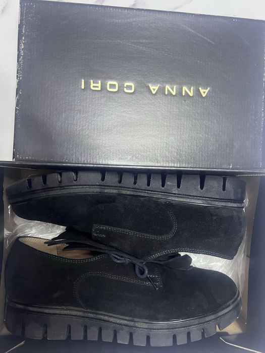 Loafers Anna Cori piele