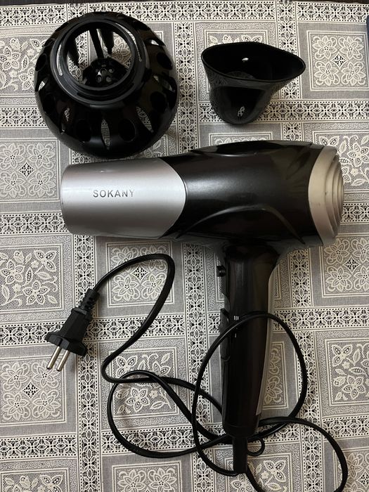 Большой Фен с 3  уровнями температуры и дополн прохладным режимом