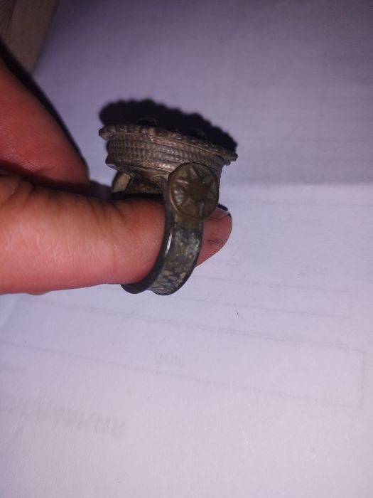 Сребърен възрожденски пръстен.