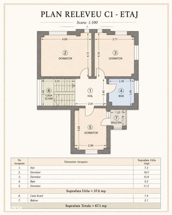 Vanzare vila S+P+1+M spatioasa Faleza Nord