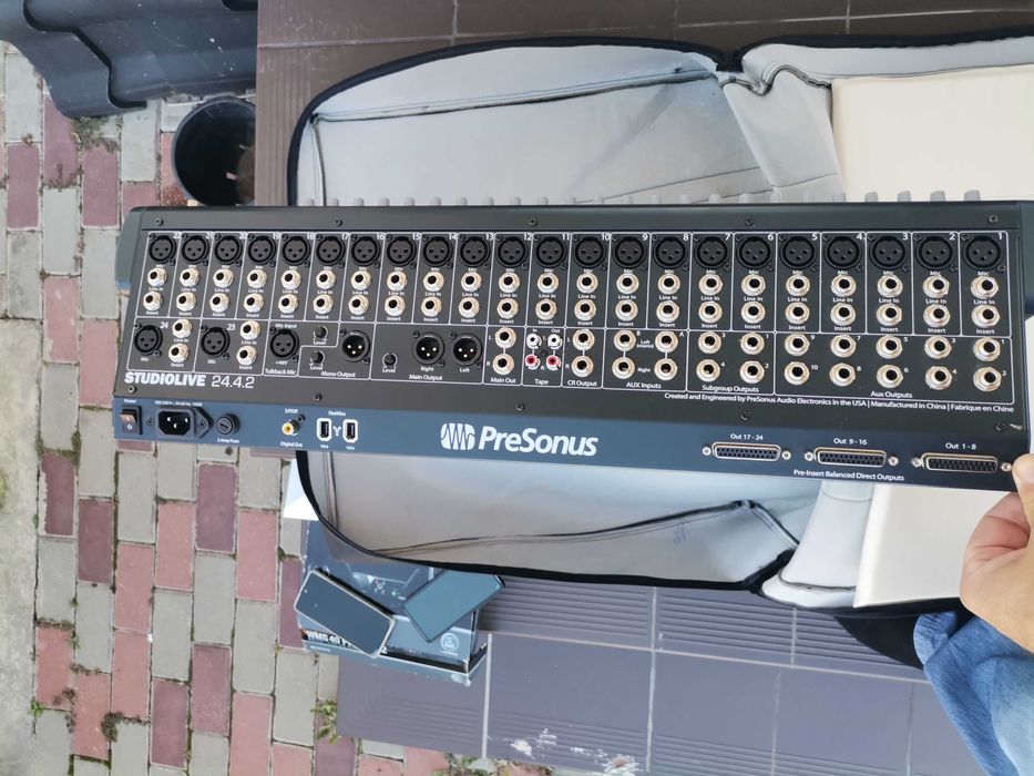 Mixer profesional digital Presonus Studio 24.4.2 Made in USA.