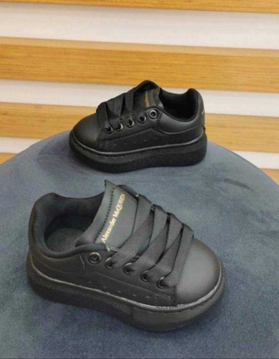 Детски обувки Alexander McQueen Черни 20-30размер