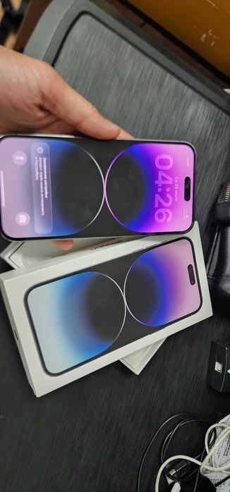 Iphone 14 Pro Max Deep Purple 128GB Kar DK Full Ideal holat