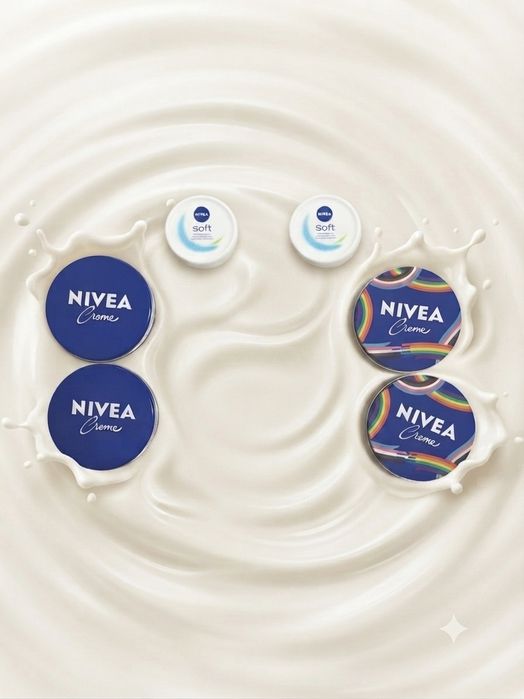 150 creme Nivea, 50 creme la fiecare model din poza, 5 lei bucata