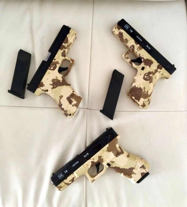 Glock 18 Austria Airsoft Gun , Pistol cu bile plastic ABS