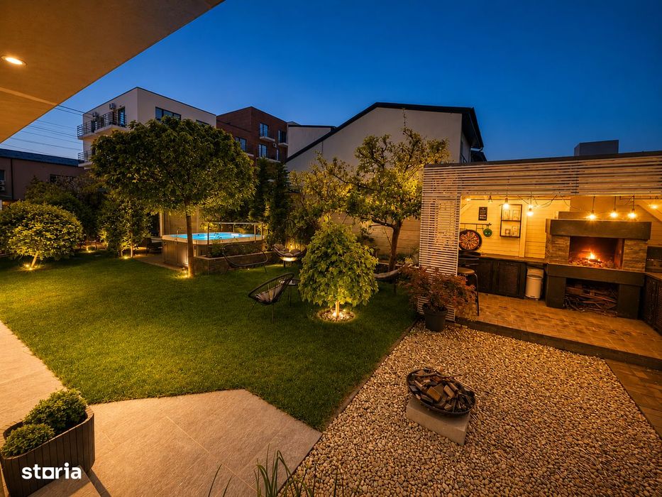 Casa ideala familie Tunari/jacuzzi, foisor BBQ, panouri solare