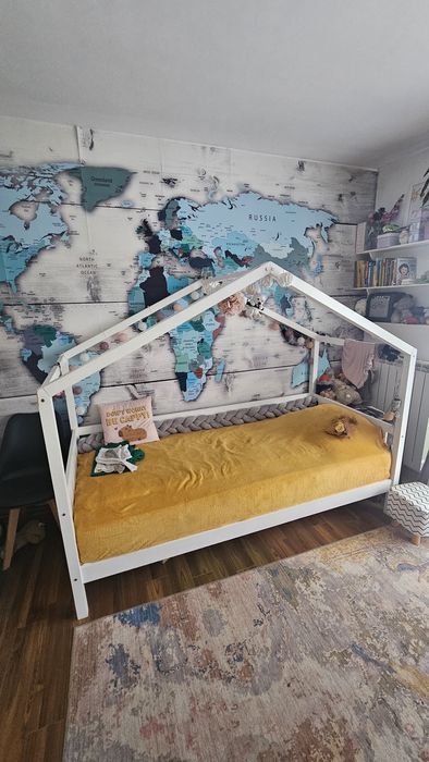 Vând pat baldachin gen Montessori