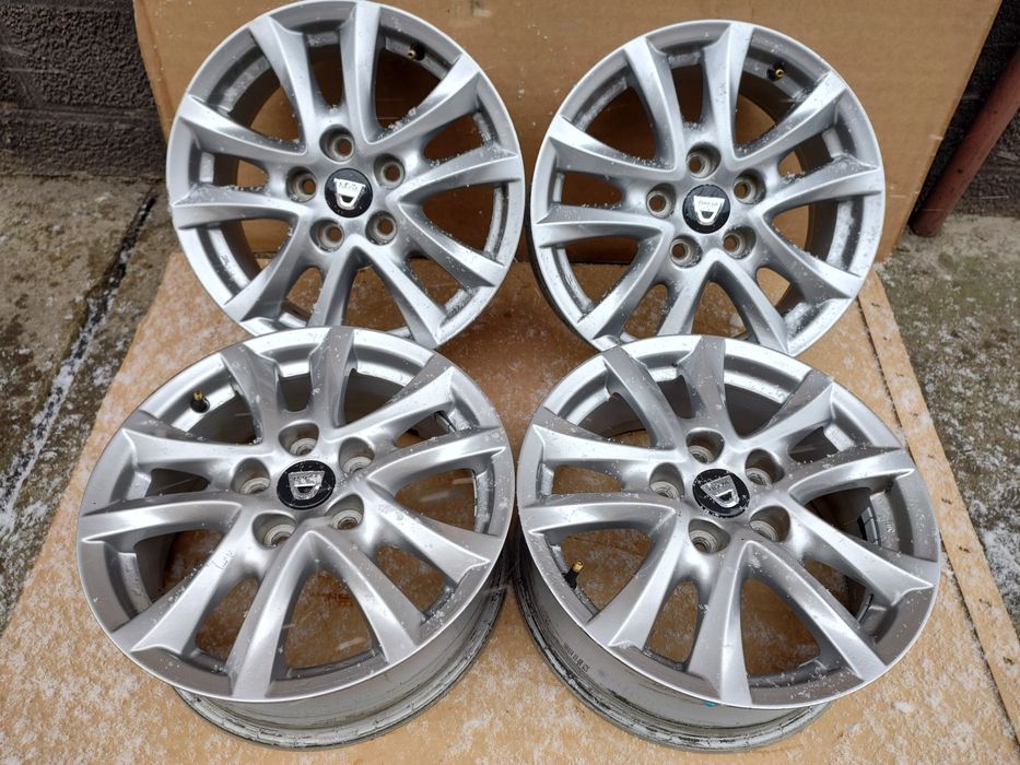 Vând Set Jante Aliaj 5x114,3 R16 Dacia Duster și Set Tabla 5x114,3 R16