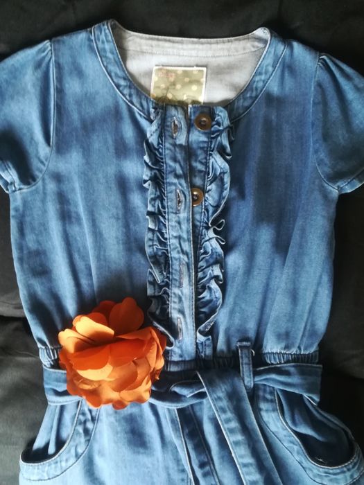 Блузка и дънки за момиче 98-104