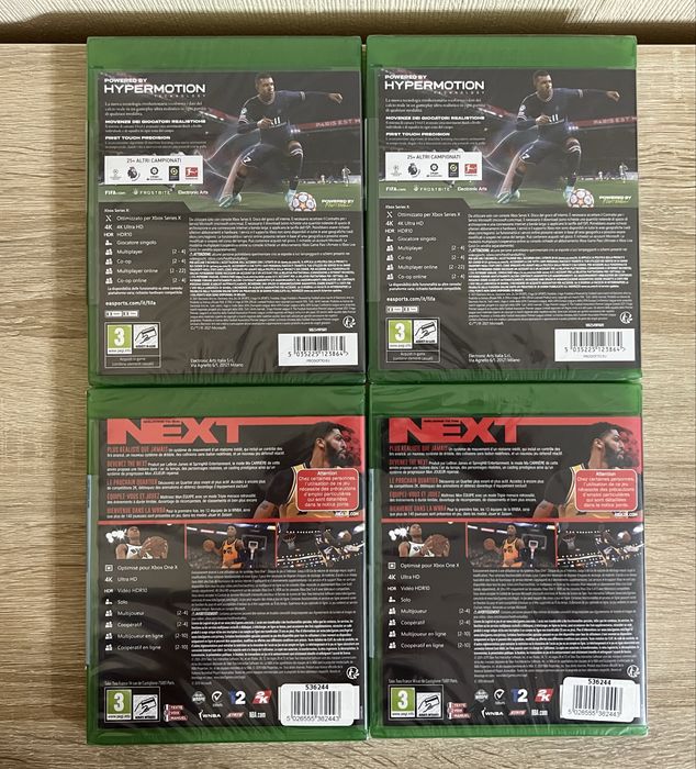 Новые диски Xbox One/S/X