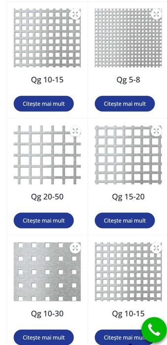 Tabla perforata sita