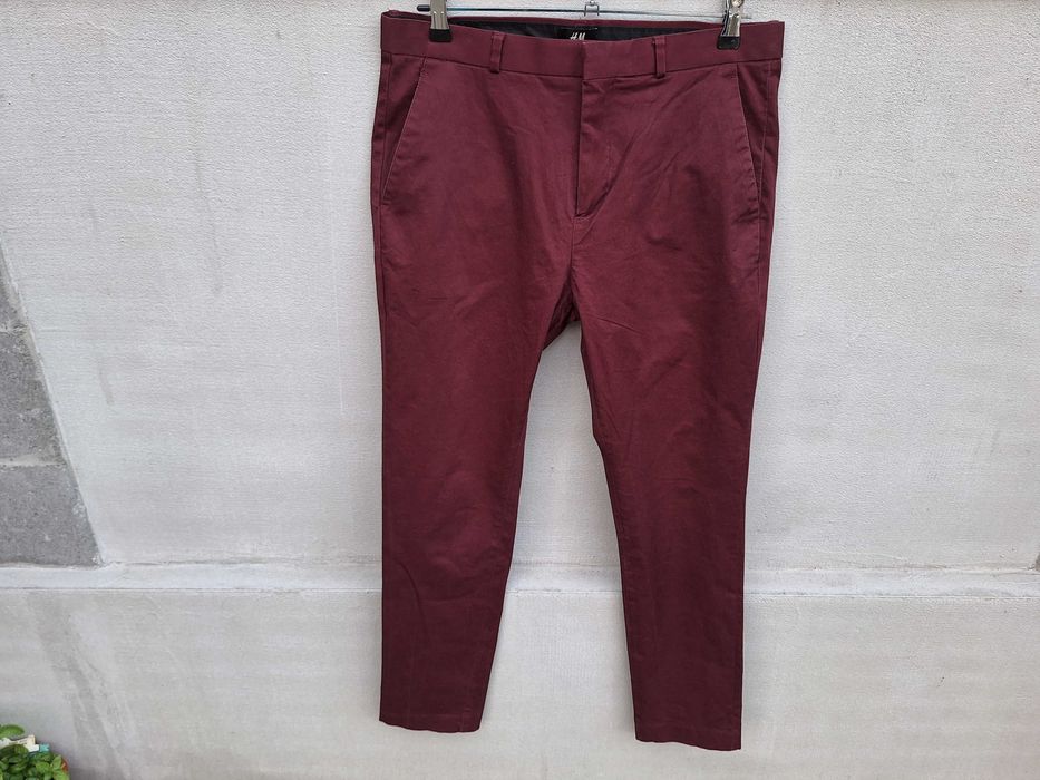**HM Skinny Fit | talie 86 cm | pantaloni sport, barbat | 50 | M