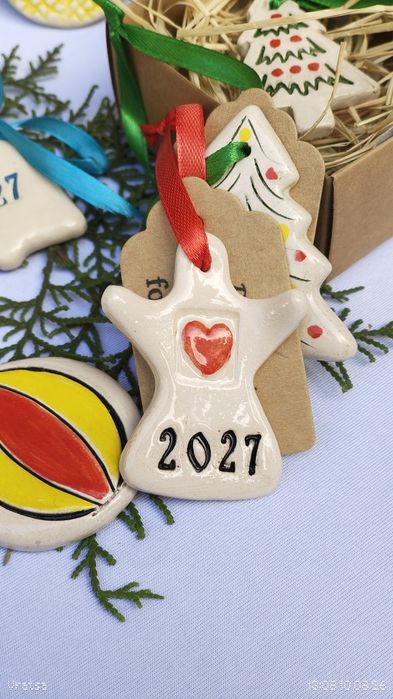 Керамични киледни играчки,ръчна изработка , подарък