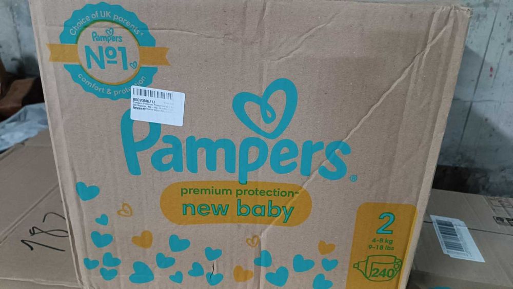 Памперси Harmonie 1/2/3 и 1/2 Pampers Premium (New Baby) от Англия