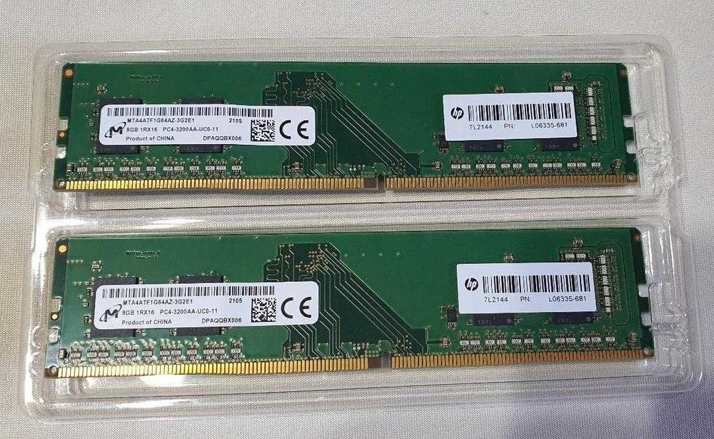 Memorie RAM HP original 2 x 8GB (16 GB total)