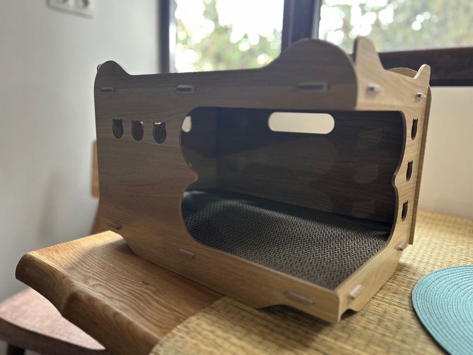 Сглобяема къщичка за котки