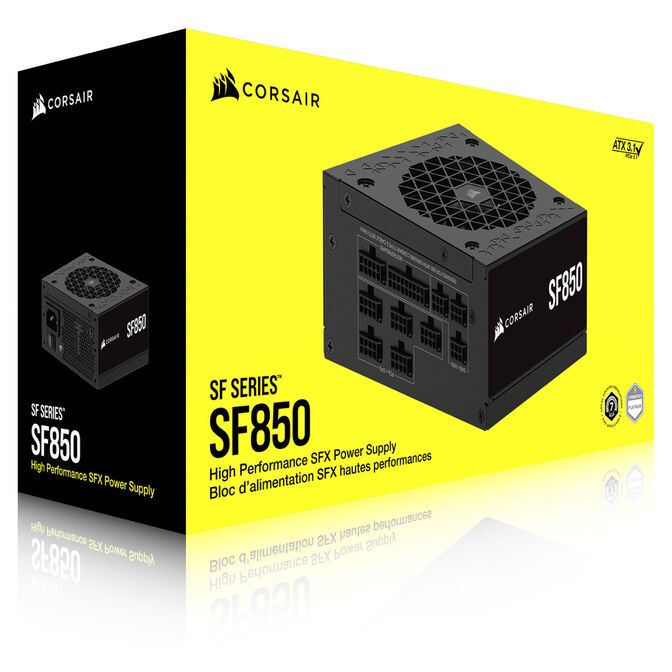 Corsair SF850 80 plus platinum 2 ревизия модульный SFX блок питания