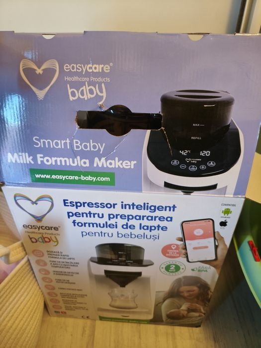 Easycare baby,espressor inteligent pentru formula de lapte