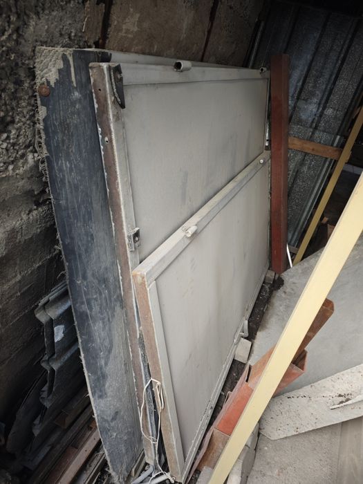 Ворота 3100х2000 с калиткой 1020х2000