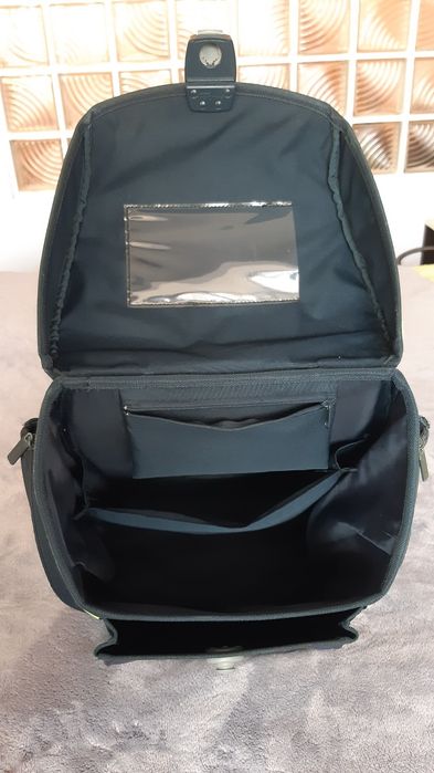 Herlitz Ученическа Раница Зелен Дракон робот. Ергономична