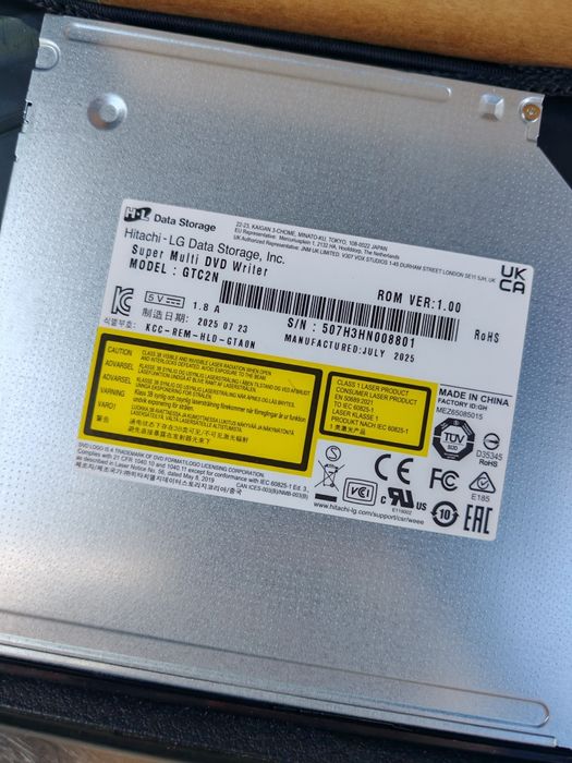 Комбо мишка displey port външна dvd