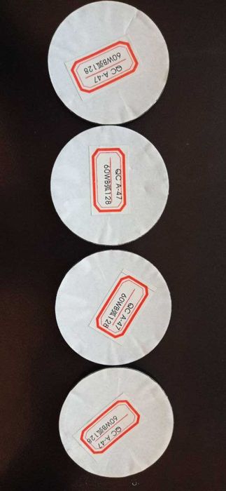 Vossen наклейки на колпачки алюминиевые