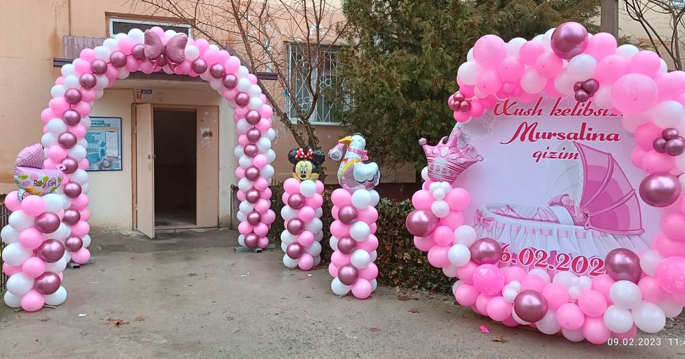 Скидкада чегирмада Офармления Oformleniya dekoratsiya To'y va beshik t