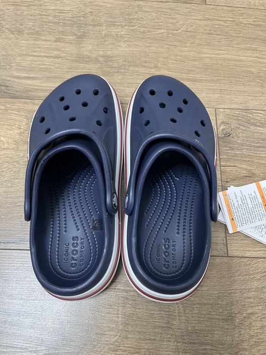 новые кроксы синие 36-37р