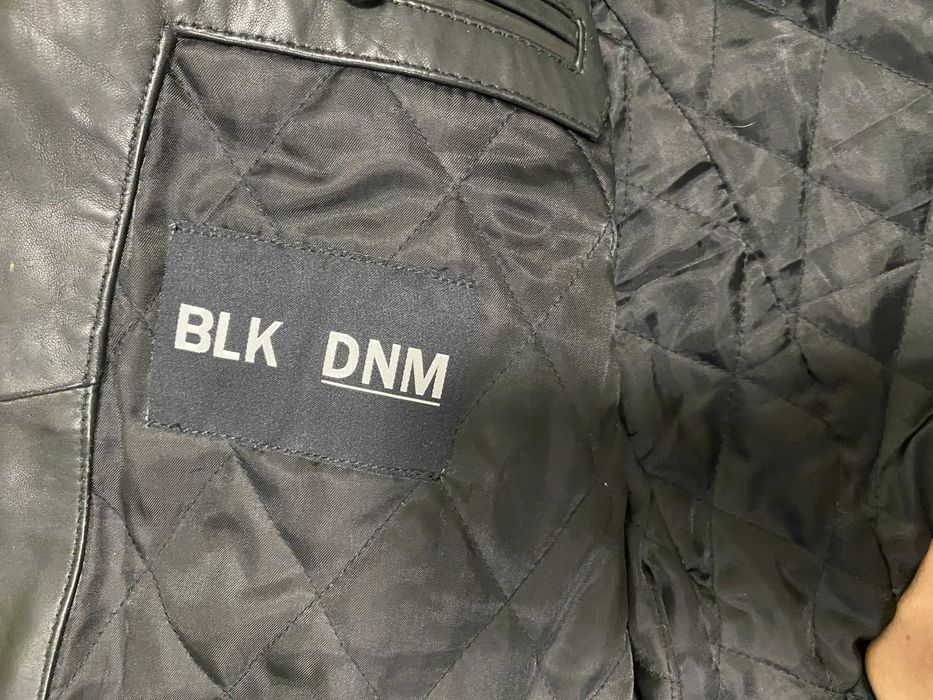 ''BLK DNM Leather Biker Jacket''оригинално кожено яке М размер