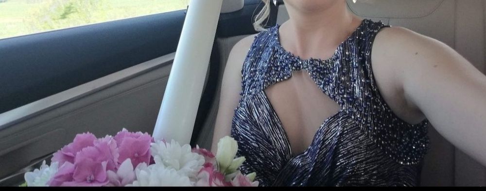 Rochie lunga eleganta mărime M