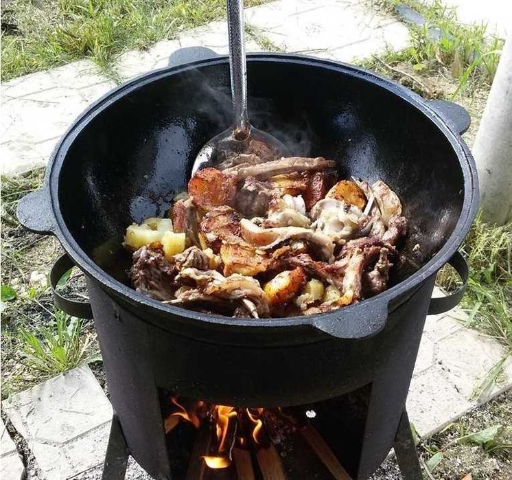 Настоящий узбекский чугунный казан Наманган