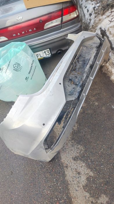 Задний бампер hyundai elantra 2019