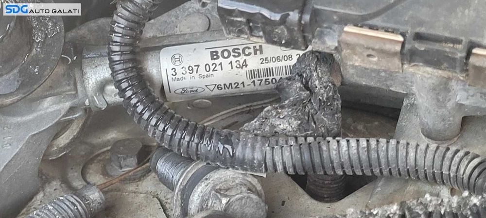 Ansamblu Brat Brate Stergator Stergatoare Parbriz Dreapta Fara Motoras Ford S-Max 2006 - 2014 Cod 3397021134 6M2117504BK 6M21-17504-BK [C2678]