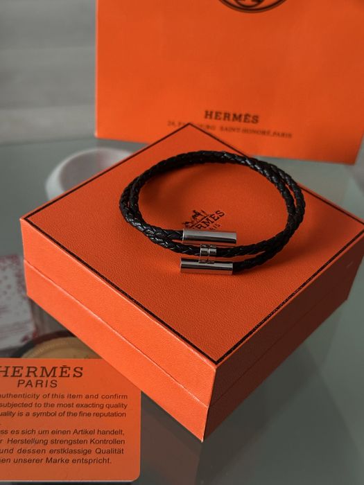 Bratara Hermes Barbateasca piele