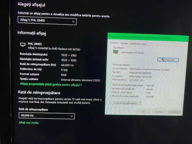 Calculator HP EliteDesk 705 G1 AMD A10  8GB RAM  SSD + HDD |Win 10 Pro
