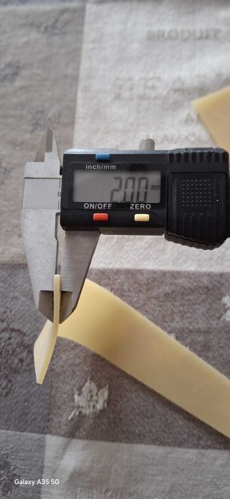 Accesorii prastie extensibila, elastic 40mm > 20mm , 2mm grosime