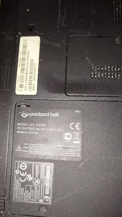 Лаптоп packard bell kav60 за части