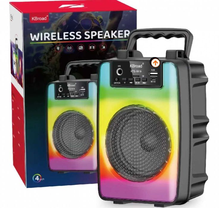 Преносима Bluetooth колонка KTS-1919